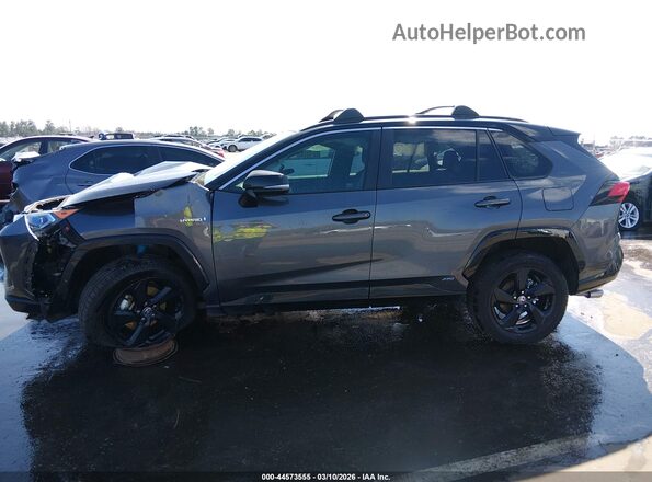 4T3E6RFVXMU063409 2021 TOYOTA RAV4 HYBRID Gray Widok wnętrza 360 stopni