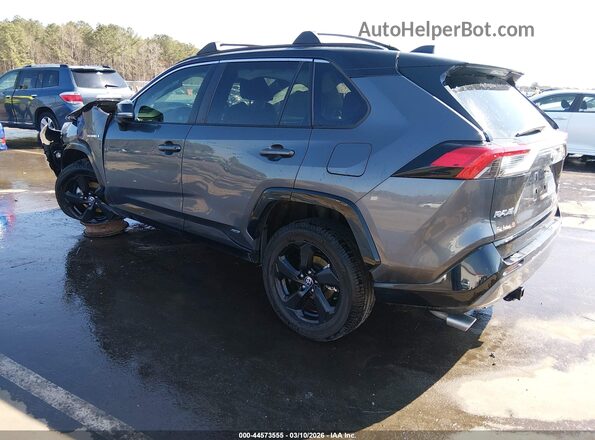 4T3E6RFVXMU063409 2021 TOYOTA RAV4 HYBRID Gray Tył lewy