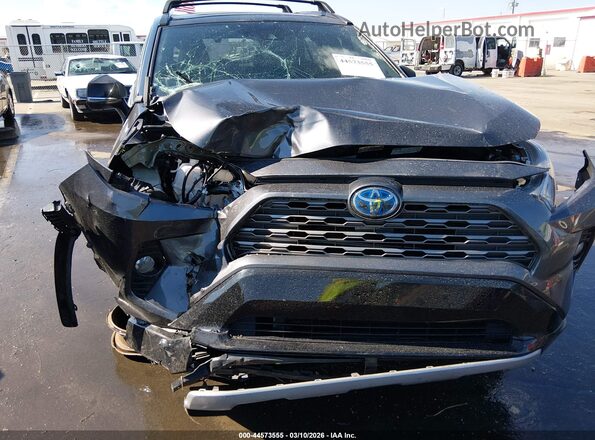 4T3E6RFVXMU063409 2021 TOYOTA RAV4 HYBRID Gray Widok z przodu
