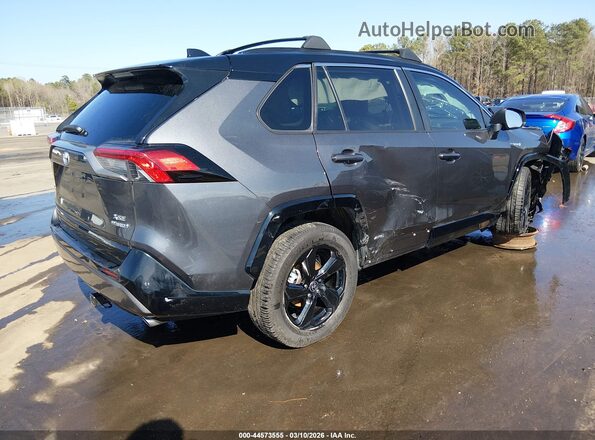 4T3E6RFVXMU063409 2021 TOYOTA RAV4 HYBRID Gray Tył prawy