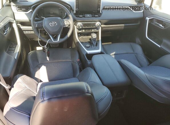 4T3E6RFVXNU094807 2022 TOYOTA RAV4 Gray Dashboard view