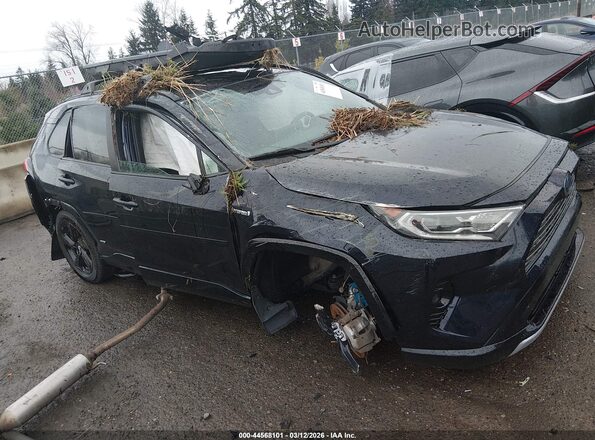 4T3EWRFV0LU006084 2020 TOYOTA RAV4 HYBRID Blue Vista interior trasera