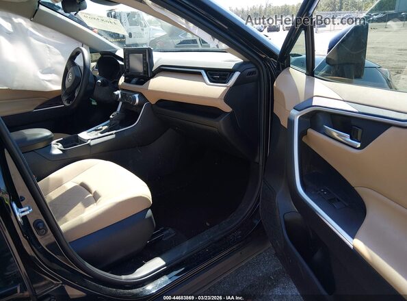 4T3RWRFV3MU028955 2021 TOYOTA LE Black წინა სალონის ხედი