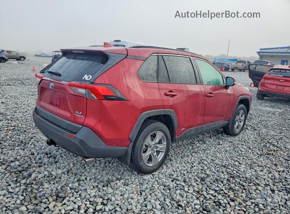 4T3RWRFV4RU156919 2024 TOYOTA RAV4 Red უკანა მარჯვენა