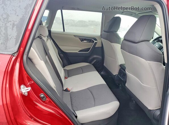 4T3RWRFV4RU156919 2024 TOYOTA RAV4 Red უკანა სავარძლების ხედი