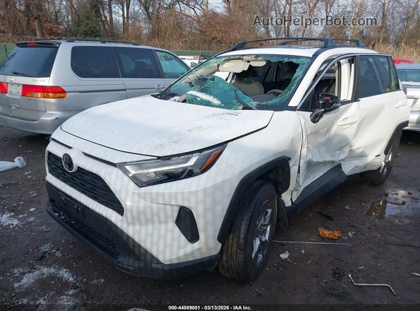 4T3RWRFV7SU202054 2025 TOYOTA LE White Przód lewy