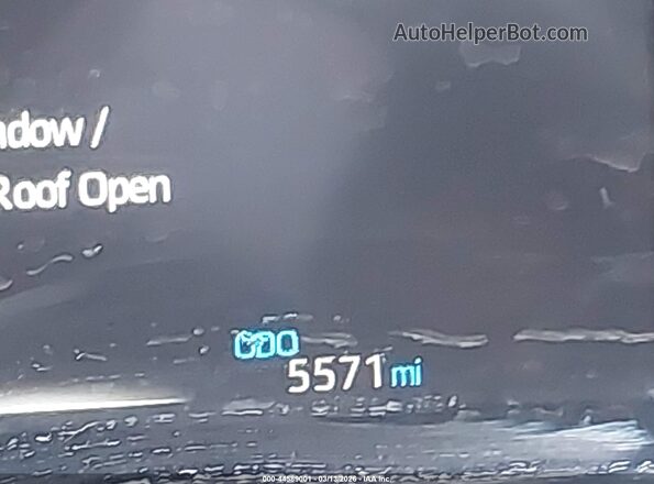 4T3RWRFV7SU202054 2025 TOYOTA LE White Widok zestawu wskaźników