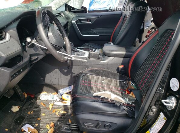 4T3RWRFV9RU147195 2024 TOYOTA RAV4 Black Widok wnętrza z przodu