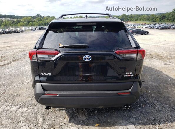 4T3RWRFV9RU147195 2024 TOYOTA RAV4 Black Widok z tyłu