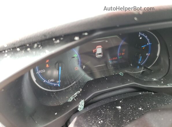 4T3RWRFV9RU147195 2024 TOYOTA RAV4 Black Widok zestawu wskaźników