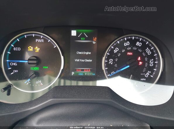 4T3T6RFV2NU080407 2022 TOYOTA RAV4 HYBRID Black 