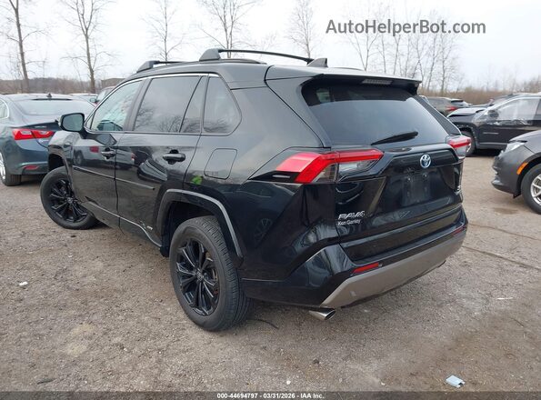 4T3T6RFV2NU080407 2022 TOYOTA RAV4 HYBRID Black Հետևի ձախ