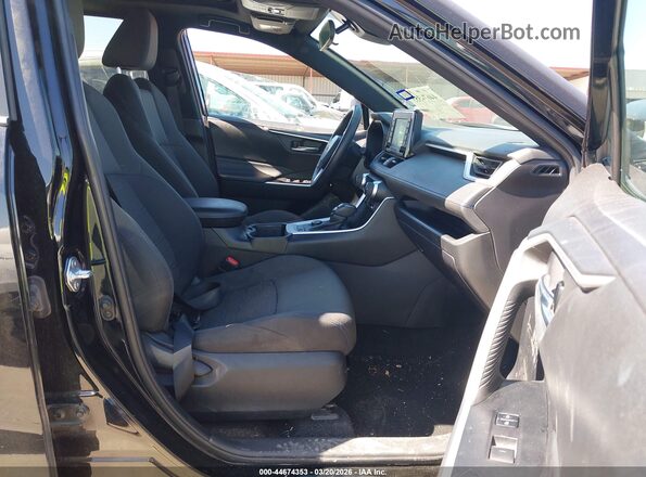 4T3T6RFV4NU091750 2022 TOYOTA RAV4 HYBRID Black Вид салону спереду