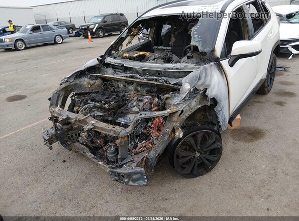4T3T6RFV5NU100357 2022 TOYOTA RAV4 HYBRID White წინა ხედი