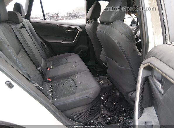 4T3T6RFV5NU100357 2022 TOYOTA RAV4 HYBRID White VIN კოდის სტიკერის ხედი