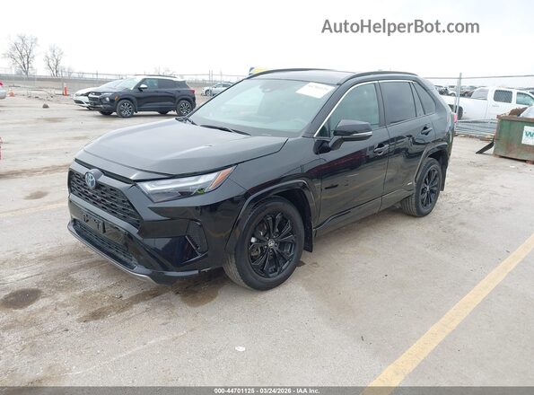 4T3T6RFV6NU089126 2022 TOYOTA RAV4 HYBRID Black 