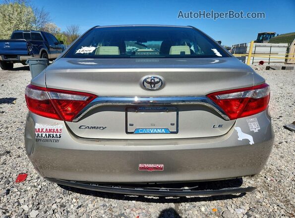 4T4BF1FK2GR571449 2016 TOYOTA LE Silver Vista trasera