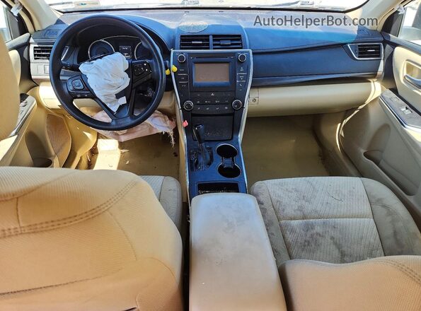 4T4BF1FK2GR571449 2016 TOYOTA LE Silver Vista del salpicadero