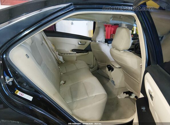 4T4BF1FK7GR538799 2016 TOYOTA LE Black Vista de la etiqueta del VIN