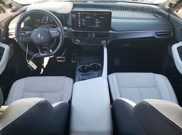 4W5KHMRK2RZ508463 2024 ACURA ZDX White Vista del salpicadero