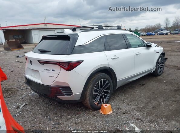 4W5KHNRL2RZ504282 2024 ACURA ZDX White Rear right