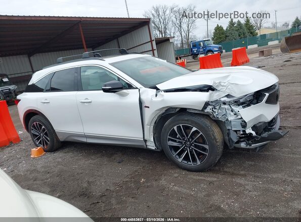 4W5KHNRL2RZ504282 2024 ACURA ZDX White Rear interior view