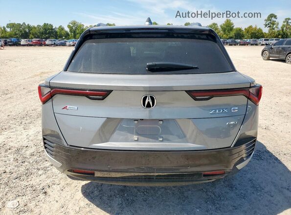 4W5KHNRL5RZ510044 2024 ACURA ZDX Gray Հետևի տեսք