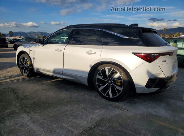 4W5XHPRL2RZ518233 2024 ACURA ZDX White Trasero izquierdo
