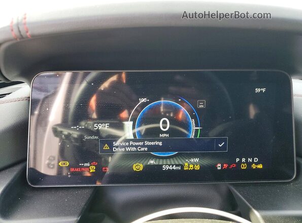 4W5XHPRL2RZ518233 2024 ACURA ZDX White Vista del cuadro de instrumentos