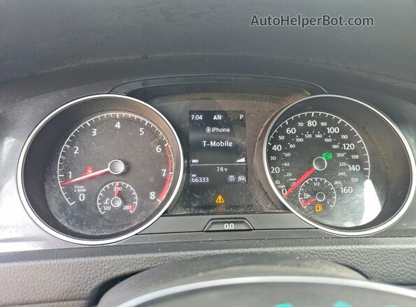 3VWG17AU3JM279221 2018 VOLKSWAGEN GOLF Белый 