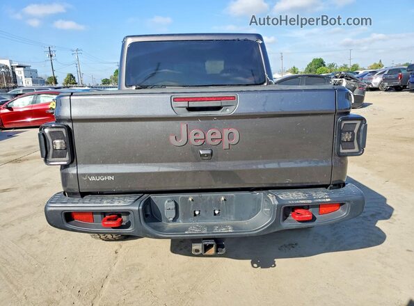 1C6JJTBG9NL135990 2022 JEEP GLADIATOR Серый Вид салона спереди