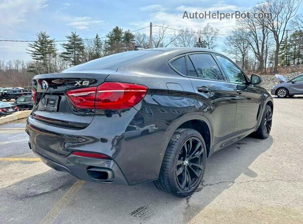 5UXKU6C53G0R34055 2016 BMW X6 Black Przód prawy