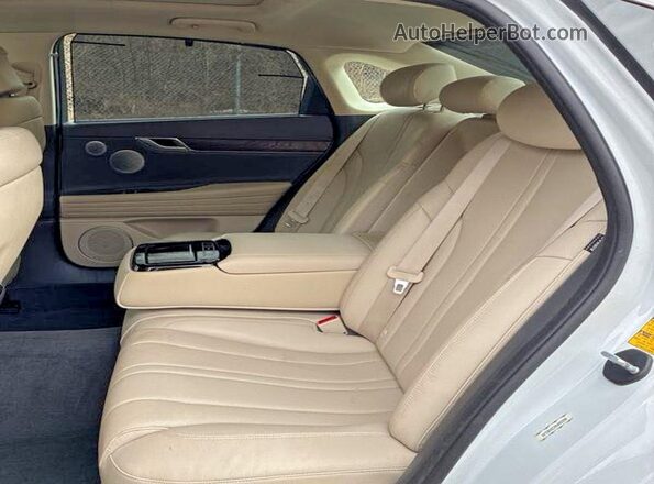 KMTGB4SC2NU092298 2022 GENESIS G80 Белый Вид салона спереди