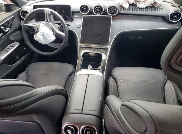 W1KAF4HB7SR268435 2025 MERCEDES-BENZ C-CLASS Black ხელსაწყოთა პანელის ხედი