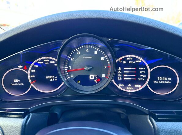 WP1BA2AY6PDA25539 2023 PORSCHE CAYENNE Gray Vista de los asientos traseros