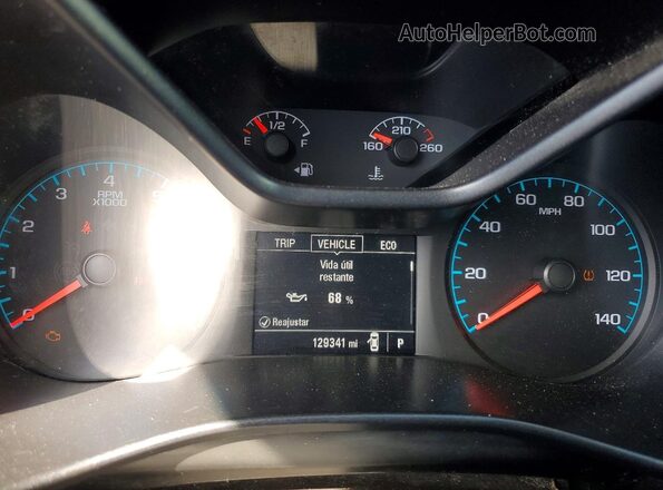 1GCHSBEA4H1288945 2017 CHEVROLET COLORADO White უკანა სავარძლების ხედი