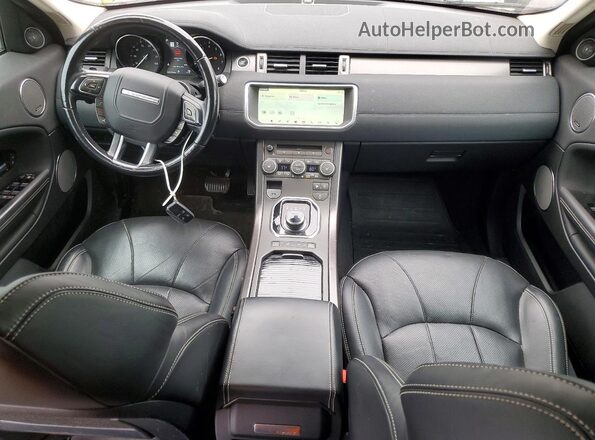 SALVR2RX4KH330809 2019 LAND ROVER RANGE Black ხელსაწყოთა პანელის ხედი