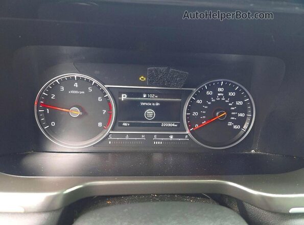 5XYRKDLF9NG112970 2022 KIA SORENTO Black Vista del cuadro de instrumentos