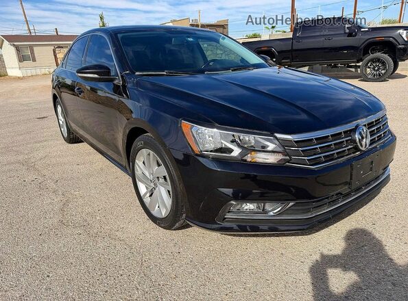 1VWBA7A33JC005519 2018 VOLKSWAGEN PASSAT Black 