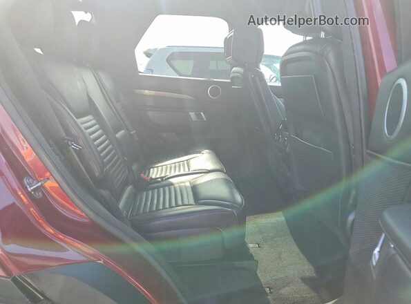 SALRRBBV5HA025671 2017 LAND ROVER DISCOVERY Red Вид підкапотного простору