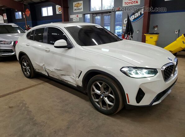 5UX33DT09N9K12081 2022 BMW X4 White Вид спереду