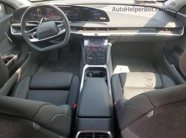 50EA1PGAXSA008446 2025 LUCID AIR Gray Առջևի վահանակի տեսք