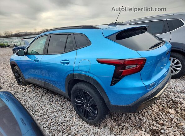 KL77LKEP4SC104996 2025 CHEVROLET TRAX Blue უკანა მარცხენა