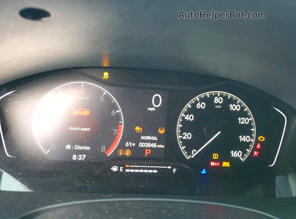 2HGFE2F54TH535098 2026 HONDA CIVIC Black Vista de los asientos traseros