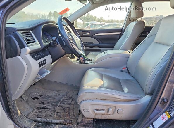 5TDJZRFH9KS952975 2019 TOYOTA HIGHLANDER Синий 