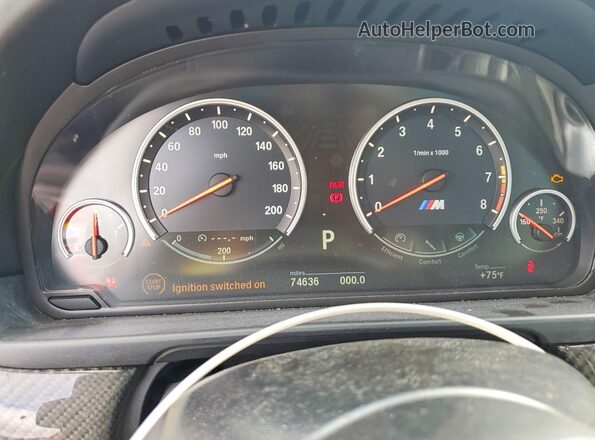 WBSFV9C57GD595500 2016 BMW M5 Orange Widok tylnych siedzeń