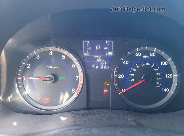 KMHCT5AE2HU312719 2017 HYUNDAI ACCENT Черный Вид щитка приборов