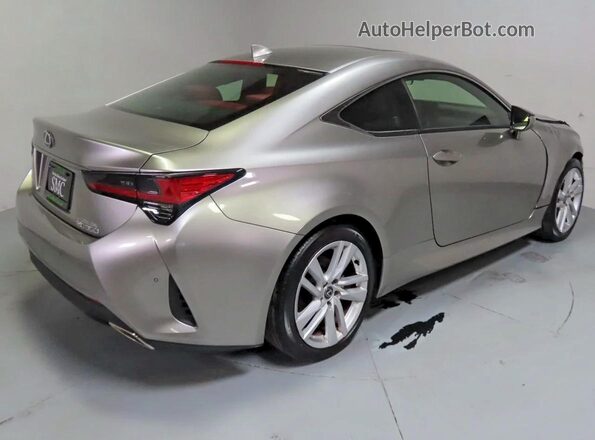 JTHDZ5BC4R5027549 2024 LEXUS RC350 Silver Front right