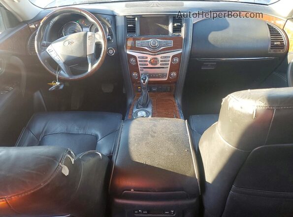 JN8AZ2NFXJ9661684 2018 INFINITI QX80 Серебряный 