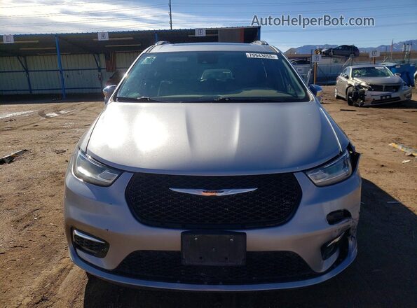 2C4RC3GG7MR529864 2021 CHRYSLER PACIFICA Silver Հետևի տեսք